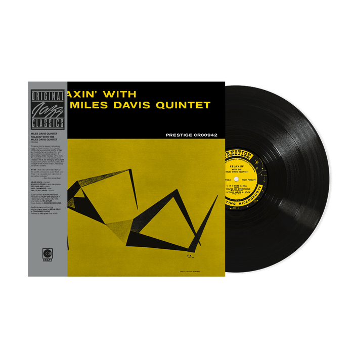 The Miles Davis Quintet Relaxin' With The Miles Davis Quintet Vinyl LP Due Out 09/10/26