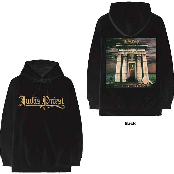 Judas Priest Sin After Sin Logo & Album Cover Black Small Hoodie