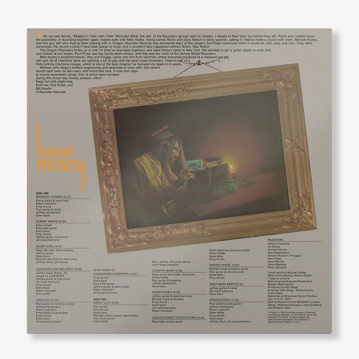 Michael Hurley, The Unholy Modal Rounders, and Jeffrey Frederick┬á& The Clamtones Have Moicy! Vinyl LP Due Out 04/12/26