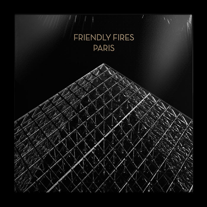 Friendly Fires Paris 12" Vinyl Single Gold Colour 2023