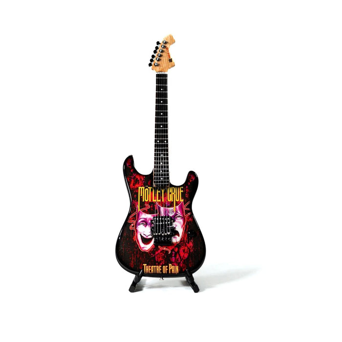 Motley Crue Theatre Of Pain Mini Guitar Replica Mini Guitar Replica