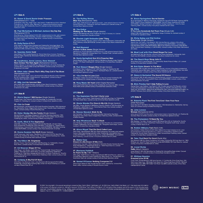 Various Artists NOW - Legends Vinyl LP Silver Colour Due Out 13/11/26
