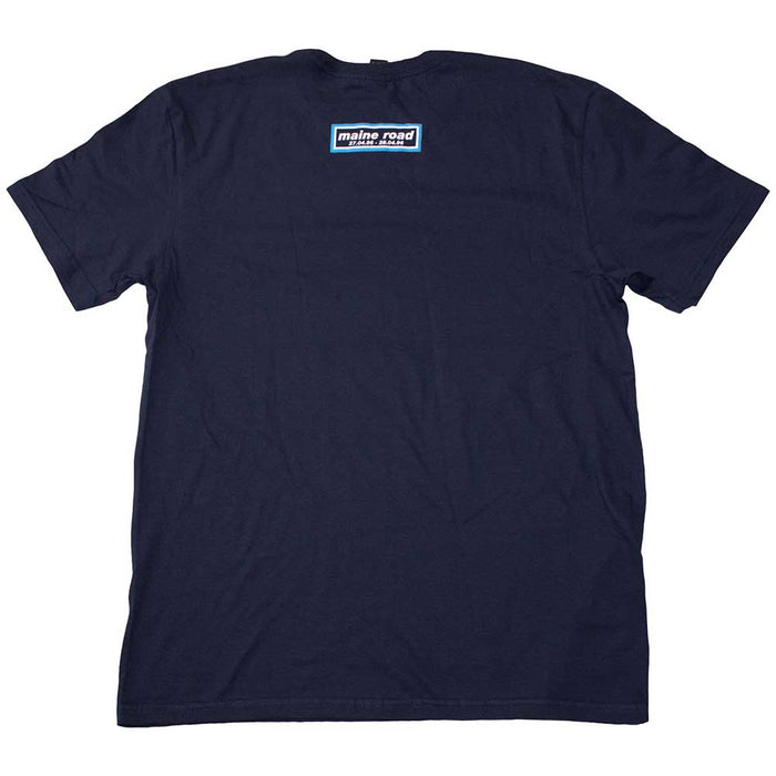 Oasis Maine Road Event Logo Navy Blue X-Large T-Shirt