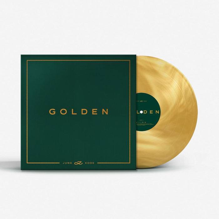 Jung Kook Golden Vinyl LP Gold Colour 2024