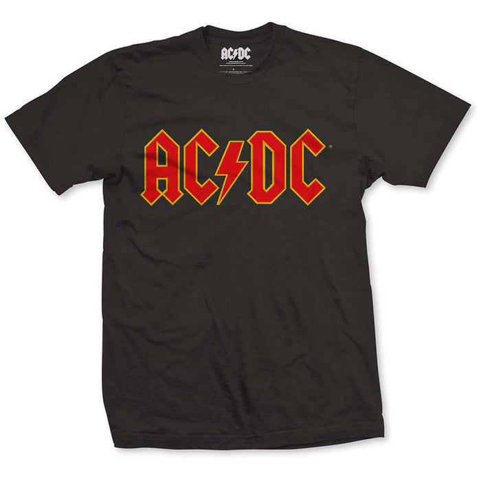 AC/DC Logo Black Medium T-Shirt