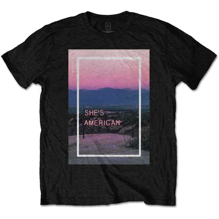 The 1975 She's American Black Medium T-Shirt