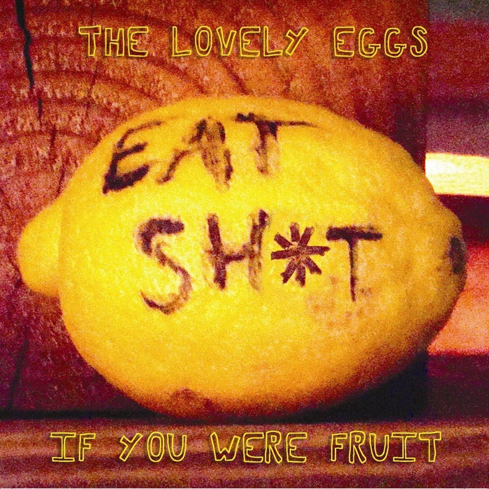 The Lovely Eggs If You Were Fruit Vinyl LP (Deluxe Edition) Watermelon Colour 2020