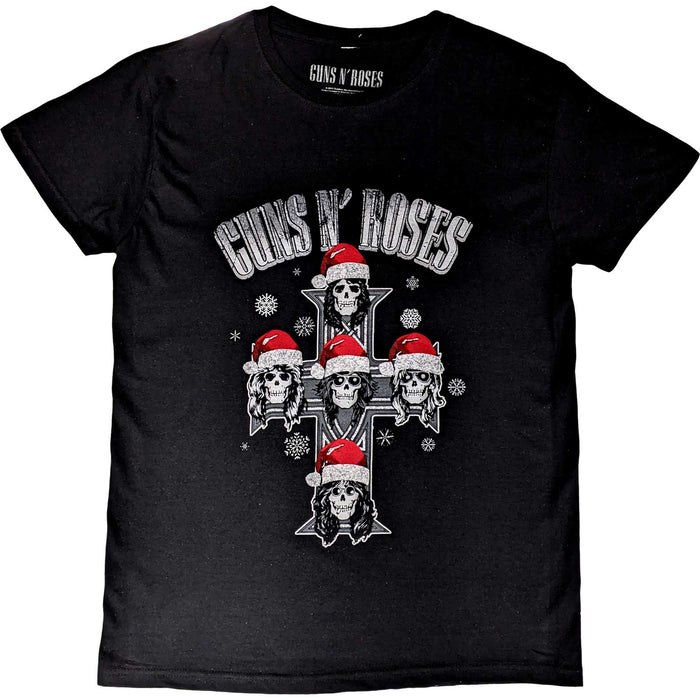 Guns N' Roses Appetite Christmas Black Small T-Shirt