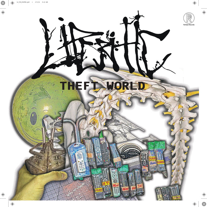 Lip Critic Theft World Vinyl LP Silver Metallic Colour Due Out 01/05/26