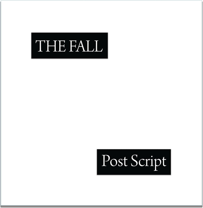 THE FALL POST SCRIPT Vinyl LP White Colour Due Out 02/10/26