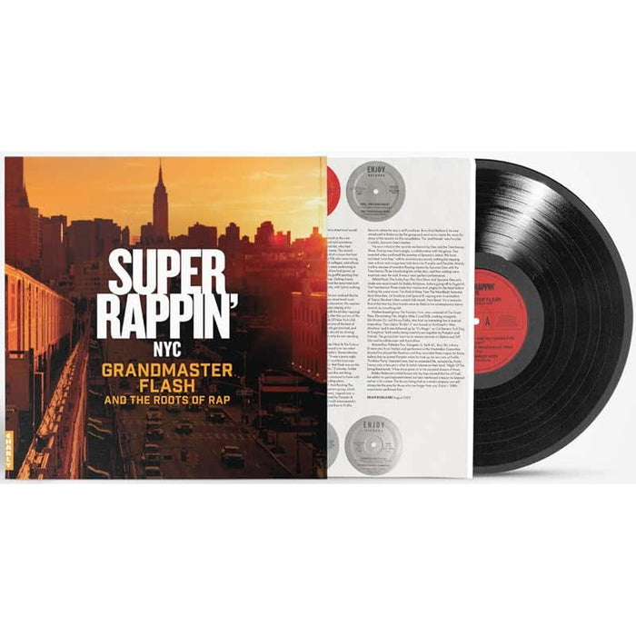 Various Artists Super Rappin' NYC: Grandmaster Flash And The Roots Of Rap Vinyl LP Due Out 03/07/26