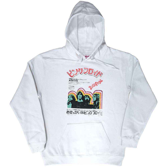 Pink Floyd Japanese Poster White Small Hoodie