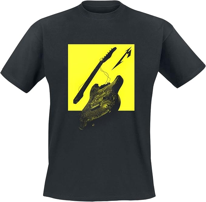 Metallica 72 Seasons Guitar Black Large T-Shirt