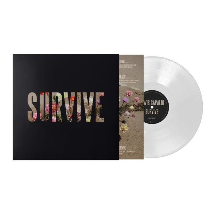 Lewis Capaldi Survive EP 12" Vinyl EP Clear Colour 2025