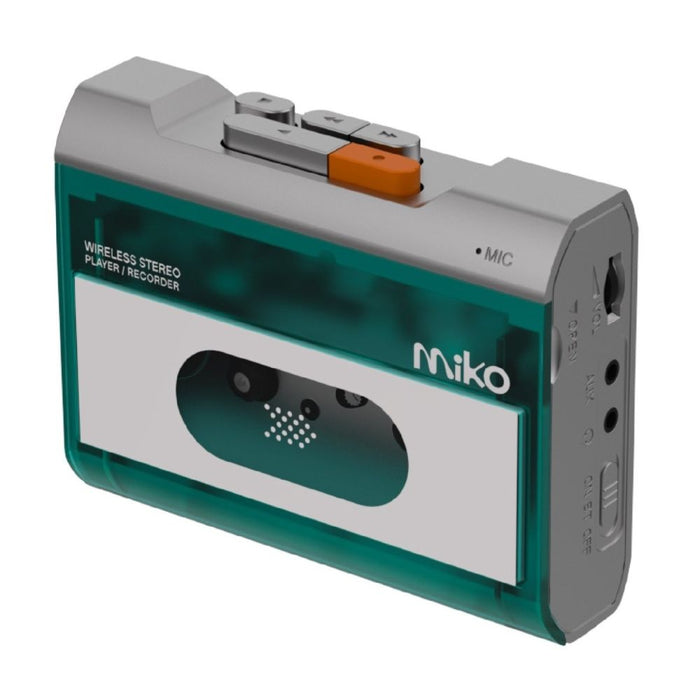 Gadhouse Miko Cassette Player Mint Green Colour