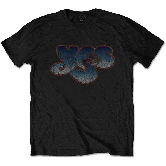 Yes Vintage Logo Black X-Large T-Shirt
