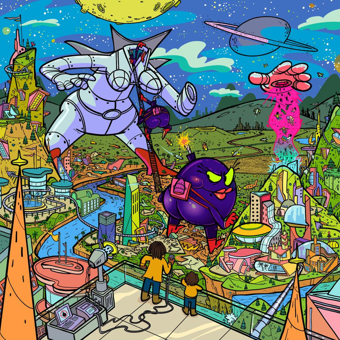 Flying Lotus BIG MAMA 12" Vinyl EP Blue Colour Due Out 06/03/26