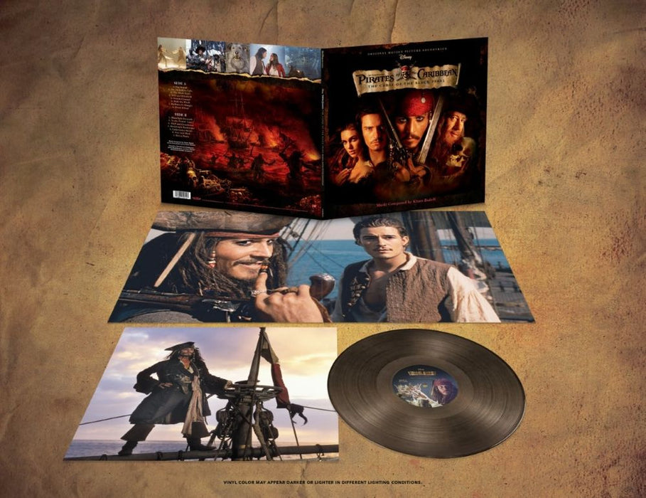 Pirates of the Caribbean: Curse of the Black Pearl Vinyl LP Black Ice Colour 2025