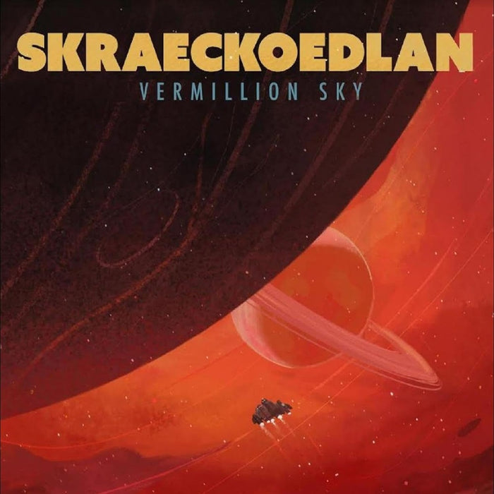 Skraeckoedlan The Vermillion Sky Vinyl LP Blue with Red Splatter Colour 2024