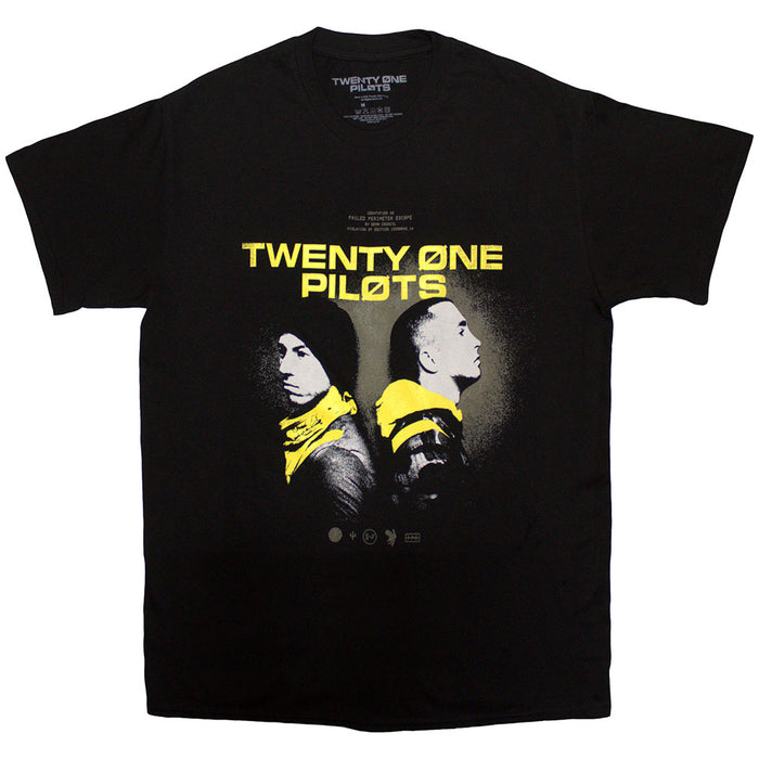 Twenty One Pilots Back to Back Black Small T-Shirt