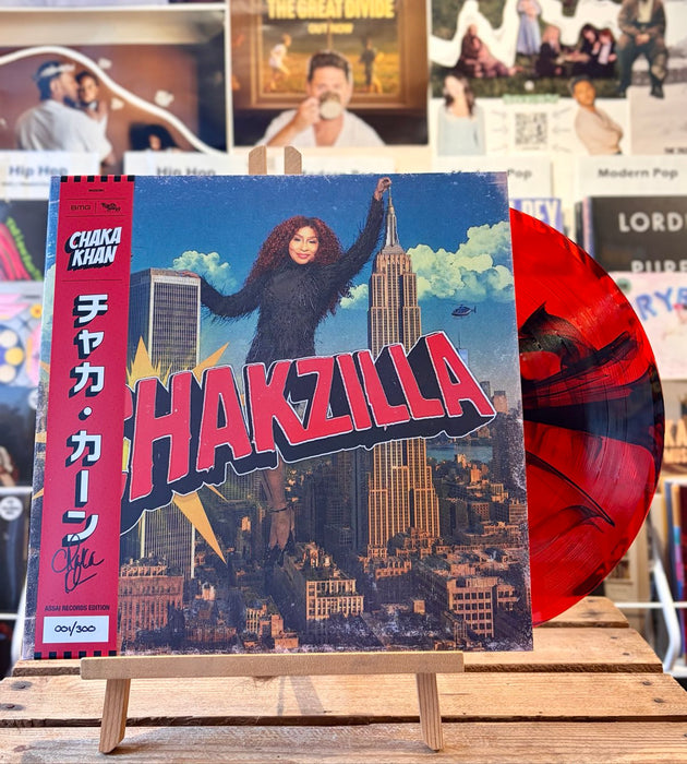 Chaka Khan Chakzilla Vinyl LP Signed Assai Obi Edition Inkplosion Red & Black Colour 2026