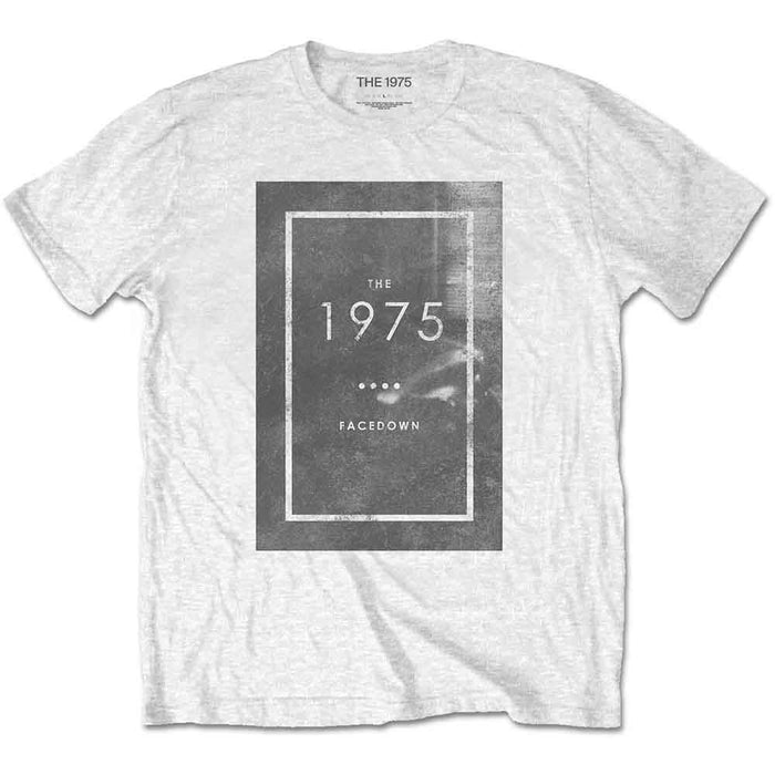 The 1975 Facedown White Medium T-Shirt