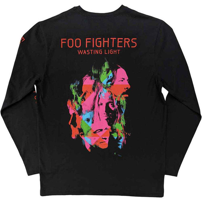 Foo Fighters Wasting Light Black Long Sleeve X-Large T-Shirt