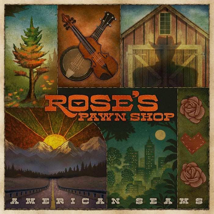 Rose's Pawn Shop American Seams Vinyl LP Marbled Copper Colour Due Out 27/02/26