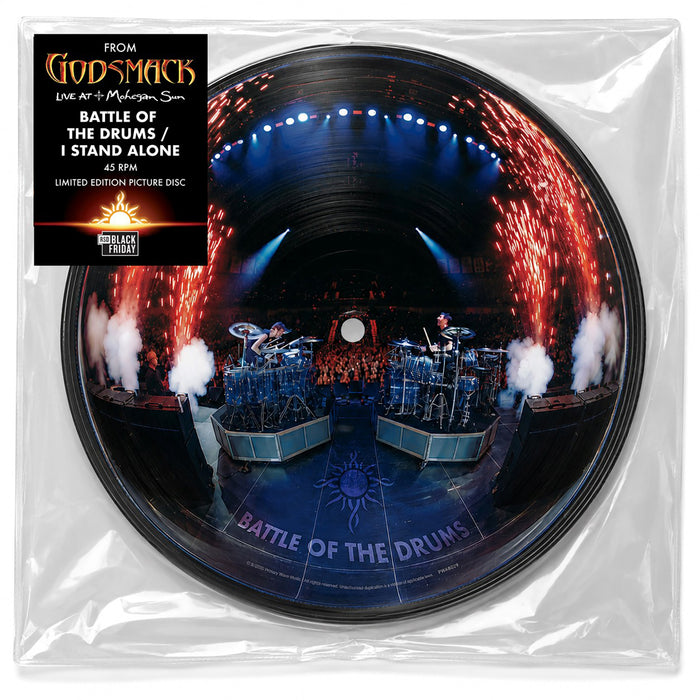 Godsmack Battle of the Drums 12"" Vinyl Single Picture Disc RSD Black Friday 2026 Due Out 27/11/26