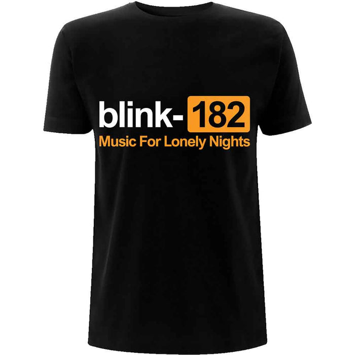 Blink 182 Lonely Nights Black X-Large Unisex T-Shirt