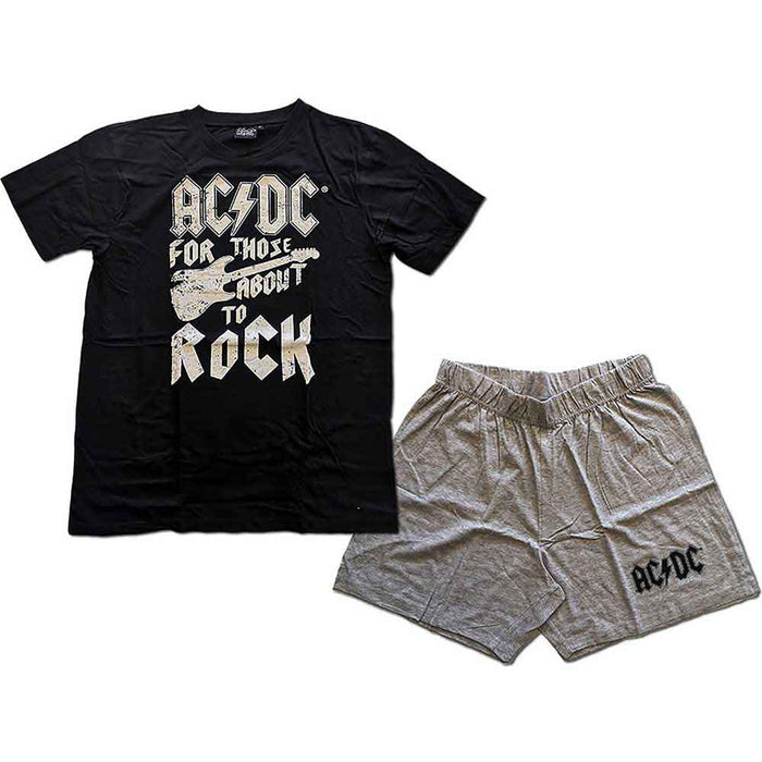 AC/DC XX-Large Summer Pyjamas