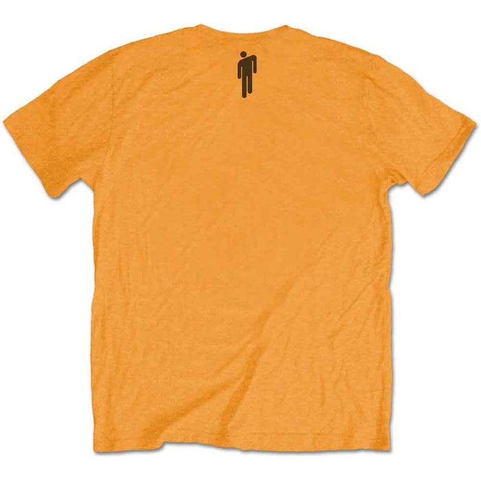 Billie Eilish Racer Logo & Blohsh Orange XX-Large T-Shirt
