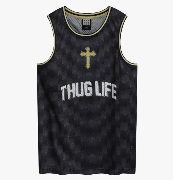 Tupac Basketball Jersey Small T-Shirt