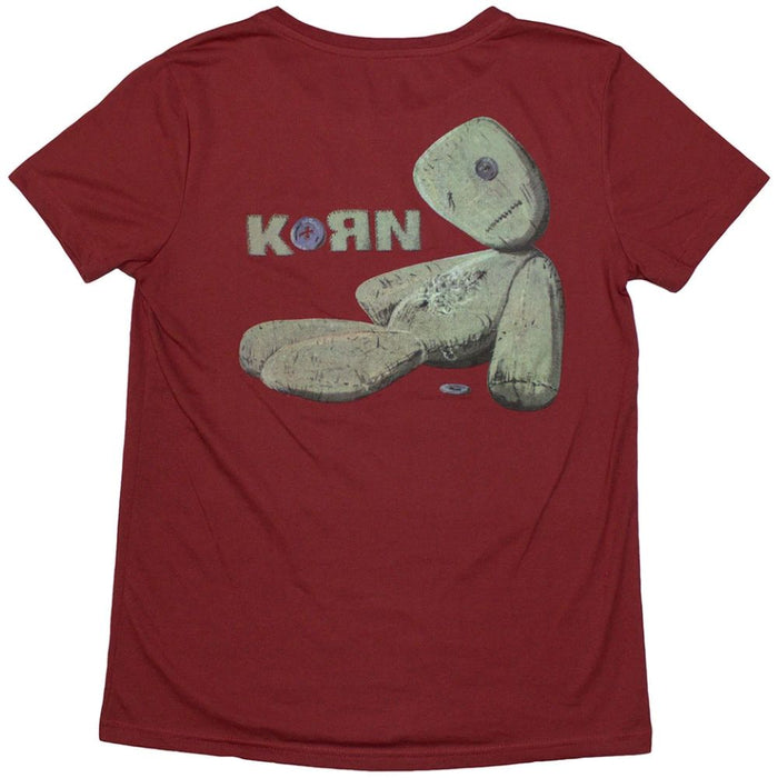 Korn Doll Issues Red Ladies X-Large T-Shirt