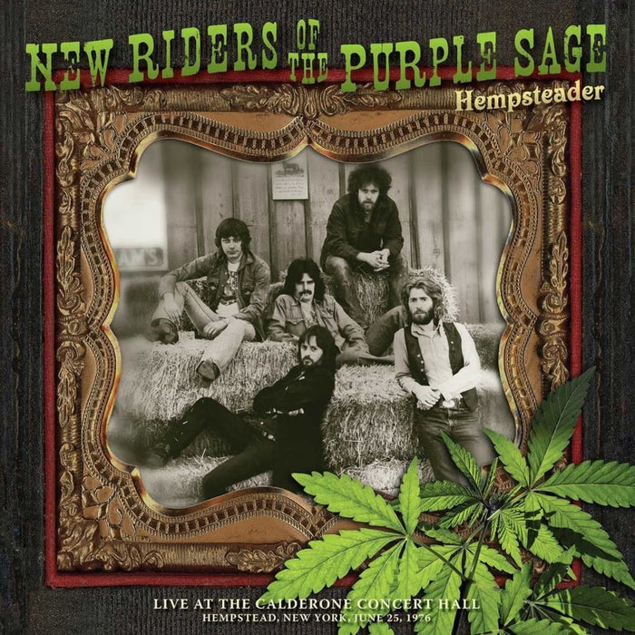 New Riders Of The Purple Sage Hempsteader Live At The Calderone Concert Hall, Hempstead, New York, June 25, 1976 Vinyl LP Green Colour 2024