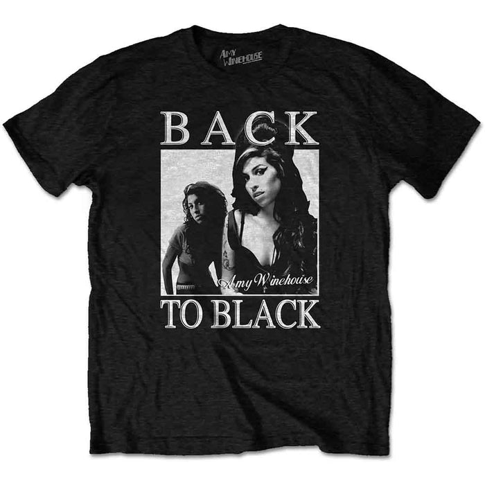 Amy Winehouse Back To Black Black XX-Large T-Shirt