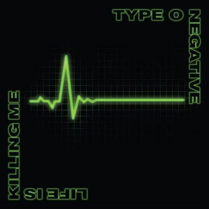 Type O Negative Life Is Killing Me Vinyl LP Green w/Black Mix Colour 2024