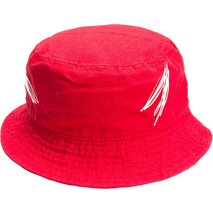Yungblud Devil Horned Small/ Medium Red Bucket Hat