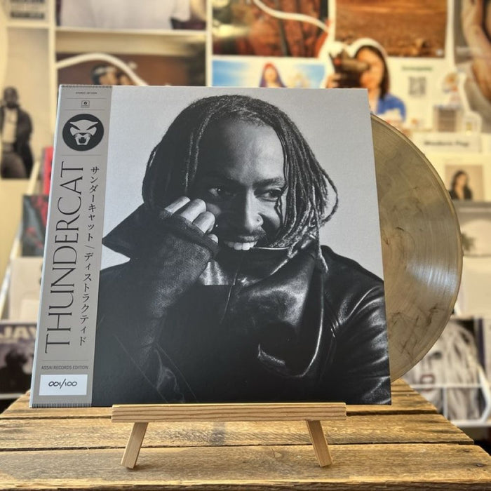 Thundercat Distracted Vinyl LP Assai Obi Edition Clear/Black Marbled Smoke Effect Colour 2026