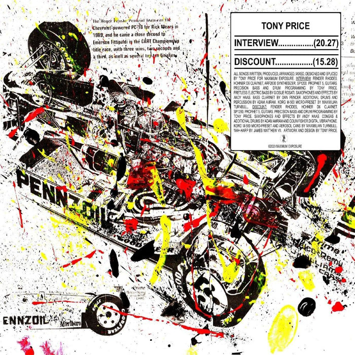 Tony Price Interview / Discount Vinyl LP 2024