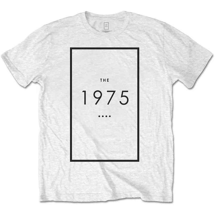 The 1975 Original Logo White Small Unisex T-Shirt