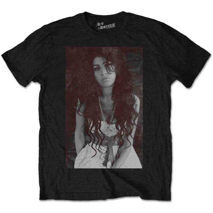 Amy Winehouse Back To Black Chalkboard Black Small Unisex T-Shirt