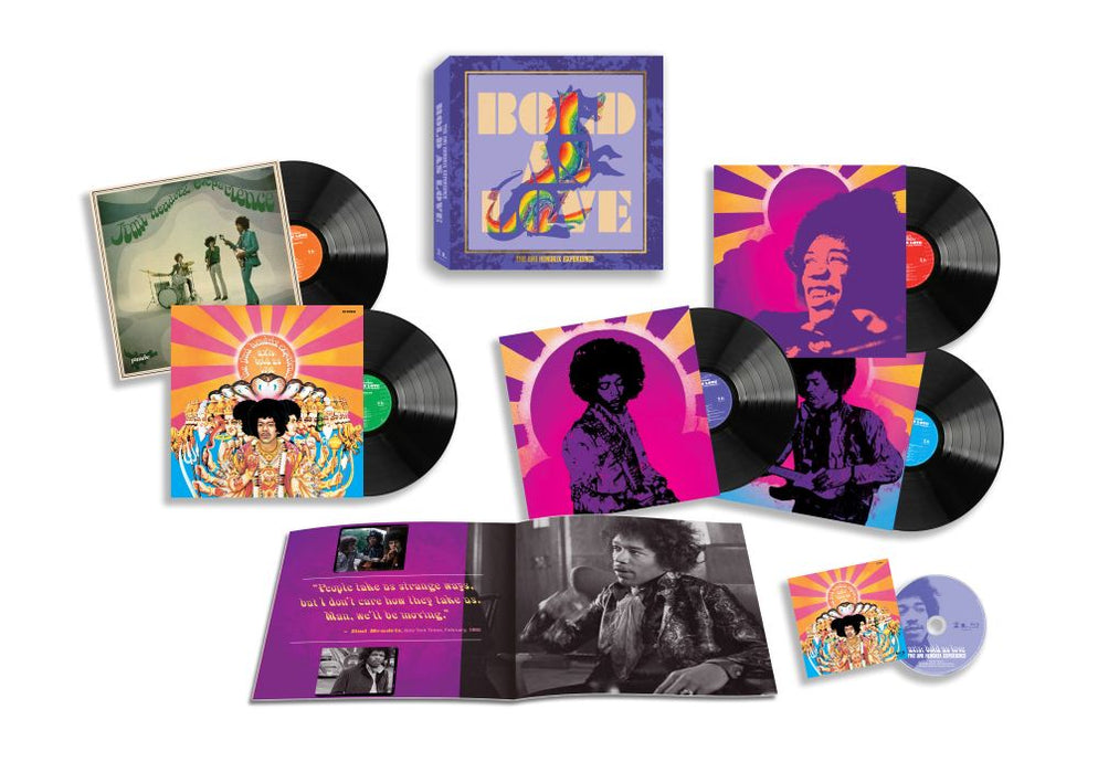 The Jimi Hendrix Experience Bold As Love Vinyl LP + Bluray 2025