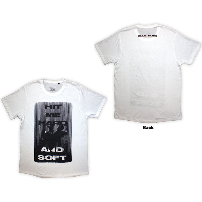 Billie Eilish Hit Me Hard And Soft Falling White XX-Large T-Shirt
