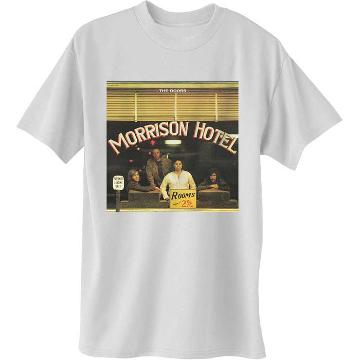 The Doors Morrison Hotel White Medium T-Shirt
