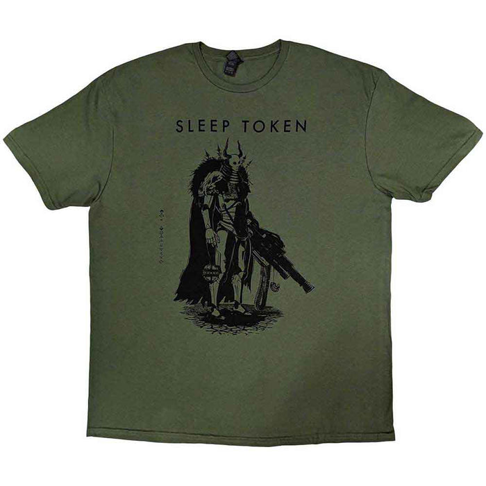 Sleep Token The Summoning Green Small Unisex T-Shirt