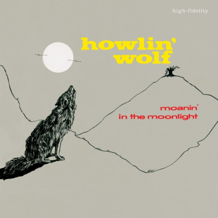 Howlin' Wolf Moanin' In The Moonlight Vinyl LP Clear Colour 2025
