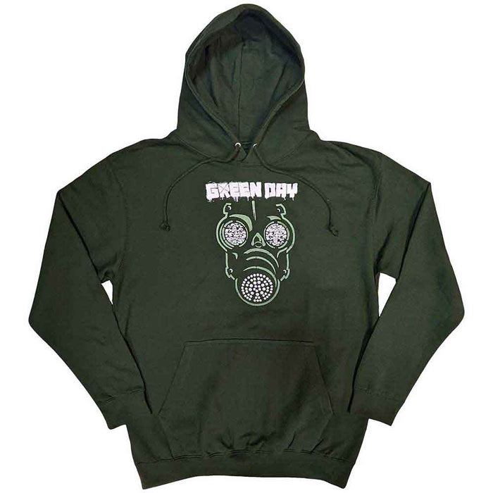 Green Day Green Mask Large Hoodie