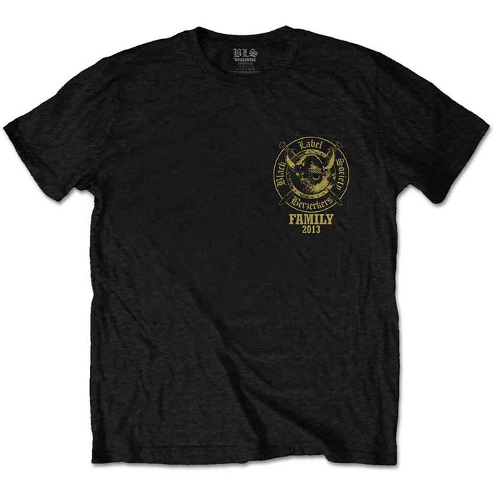 Black Label Society Berzerkers Black X-Large T-Shirt