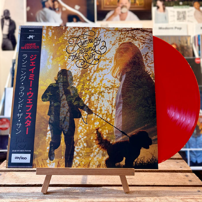 Jamie Webster Running Round The Sun Vinyl LP Signed Assai Obi Edition Red Colour 2026